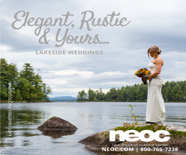 elegant, rustic and yours lakeside weddings new england outdoor center digital ad