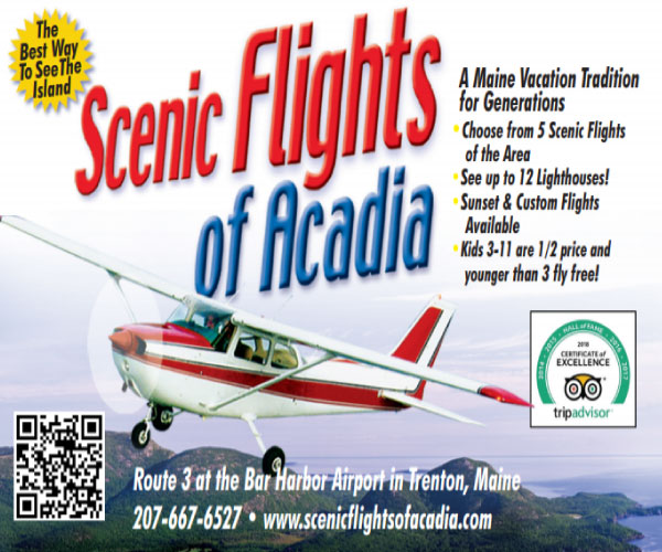 scenic flights of acadia digital ad
